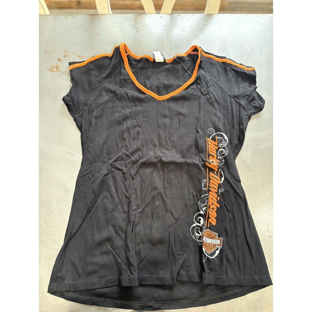Sleeveless Black Women's 3XL Harley Davidson Shirt
